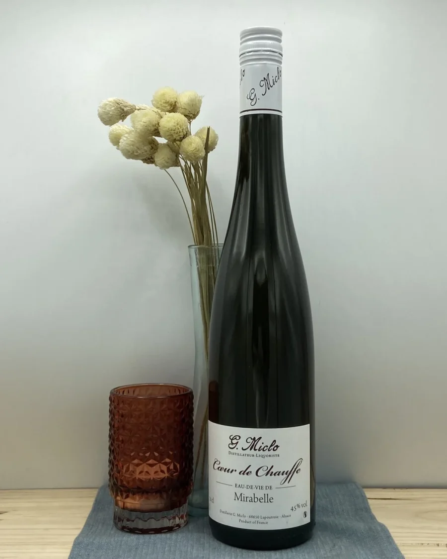 Bouteille Miclo - Coeur de Chauffe - Mirabelle