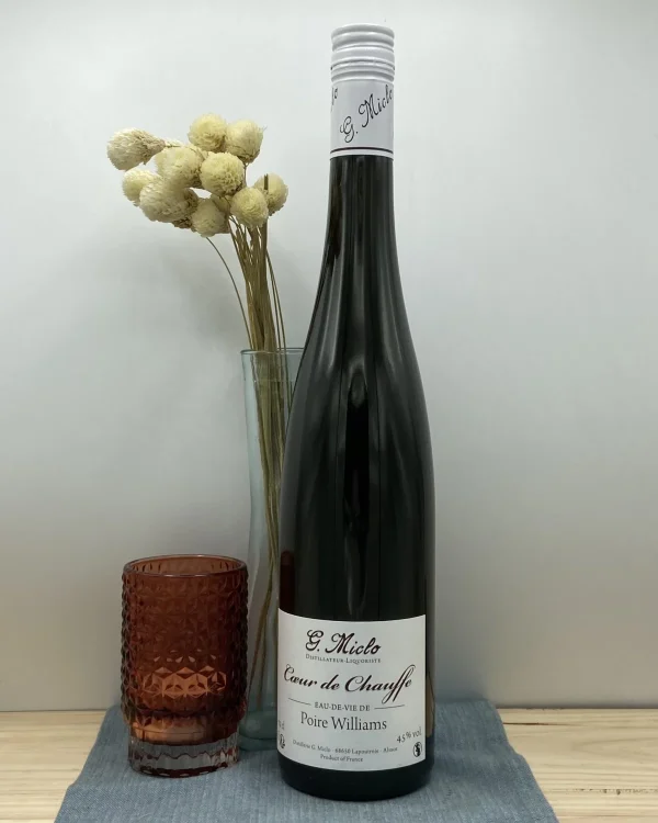 Bouteille Miclo - Coeur de Chauffe - Poire Williams