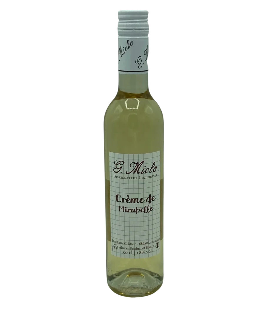 Bouteille Miclo - Crème de Mirabelle