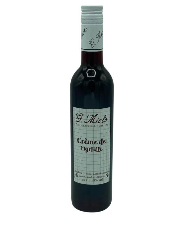 Bouteille Miclo - Crème de Myrtille