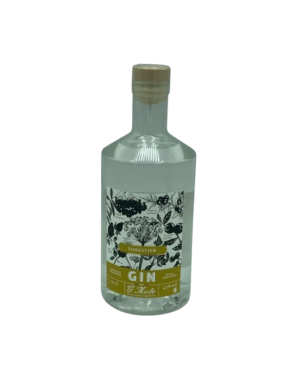 Bouteille Miclo - Gin - Forestier