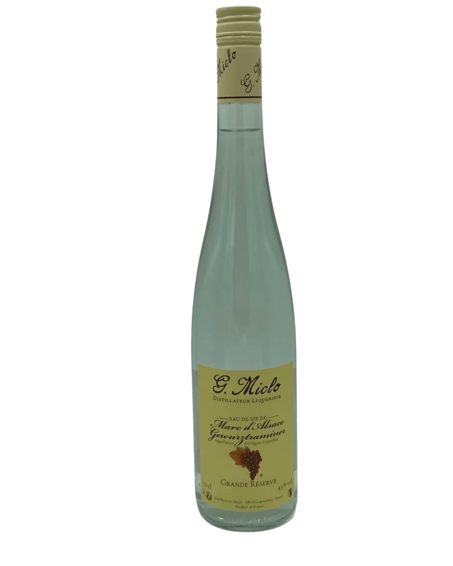 Bouteille Miclo - Grande réserve - Marc de Gewurztraminer