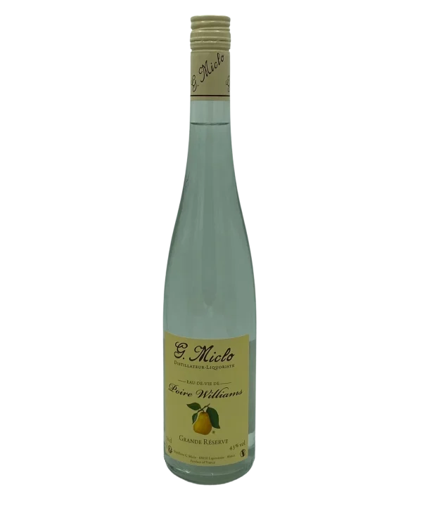 Bouteille Miclo - Grande réserve - Poire Williams