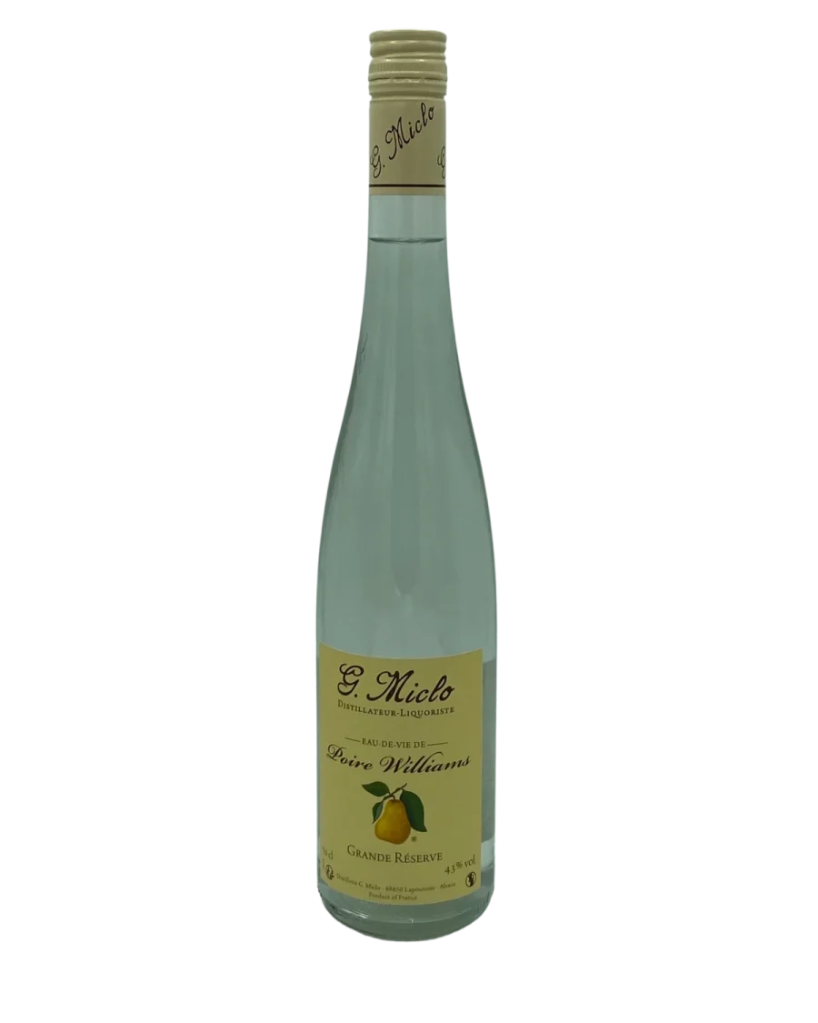 Bouteille Miclo - Grande réserve - Poire Williams