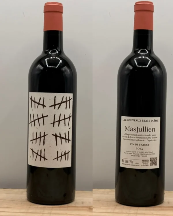 Bouteille Mas Jullien - Vin de France - Les Nouveaux États d'Âme 2024