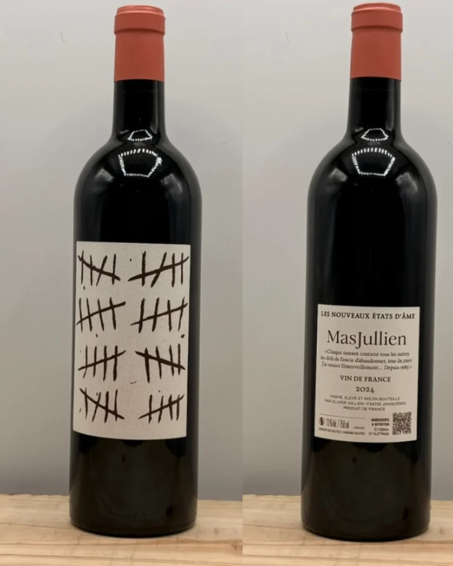 Bouteille Mas Jullien - Vin de France - Les Nouveaux États d'Âme 2024
