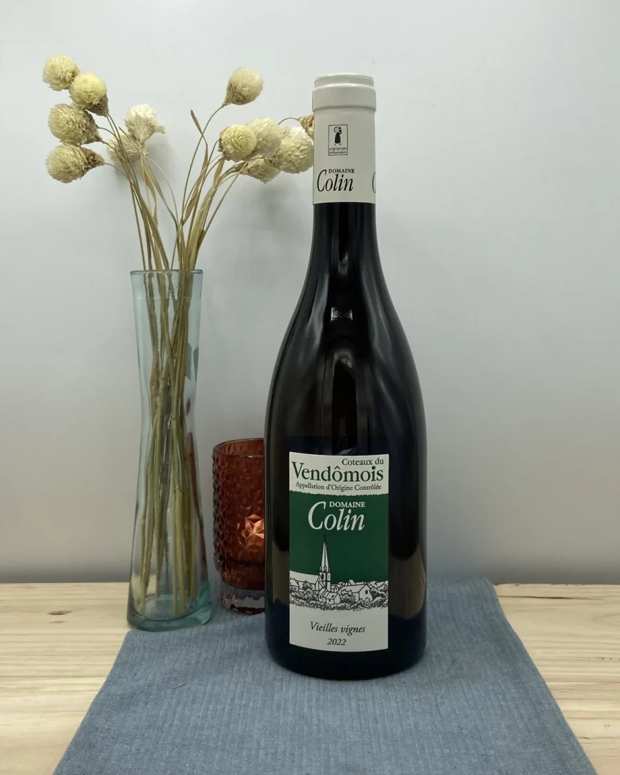Bouteille Patrice Colin - AOC Coteaux du Vendômois - Vieilles Vignes - Blanc
