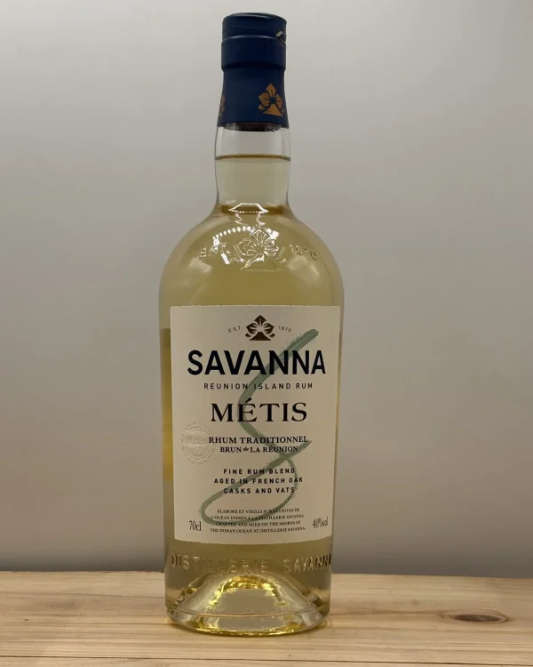 Bouteille Savanna - La Réunion - Métis - Rhum Traditionnel Vieux 40°