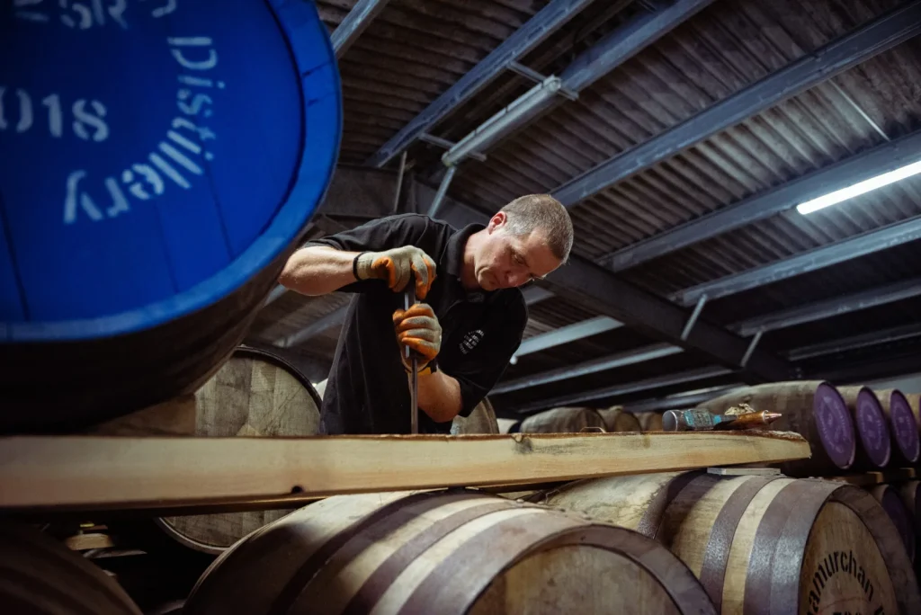 Le travail dans le chai — Ardnamurchan