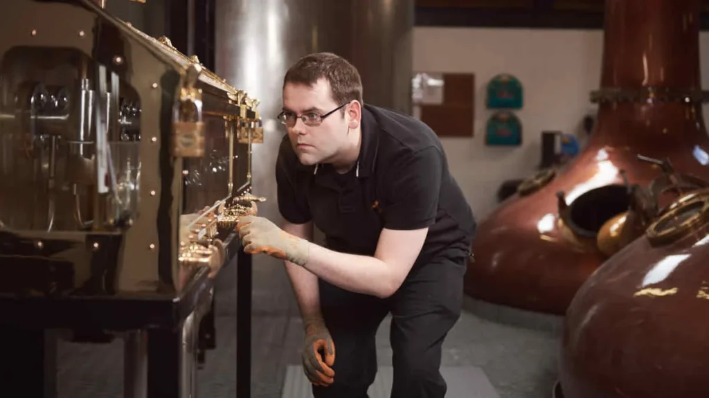Le travail à la distillerie — Arran