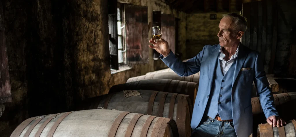 Dégustation dans le chai — Benriach