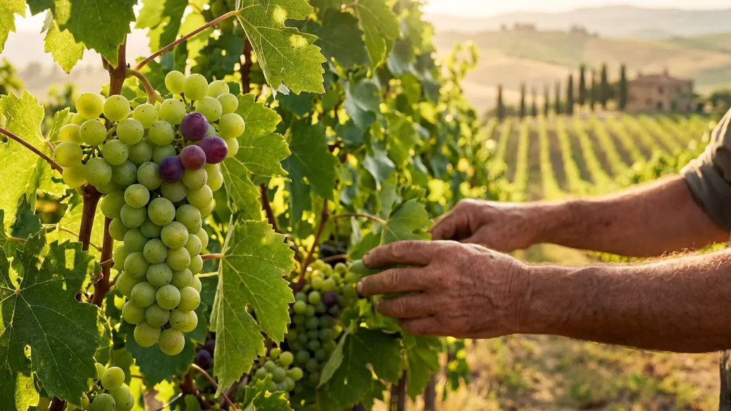 Le travail dans les vignes — Carpineto