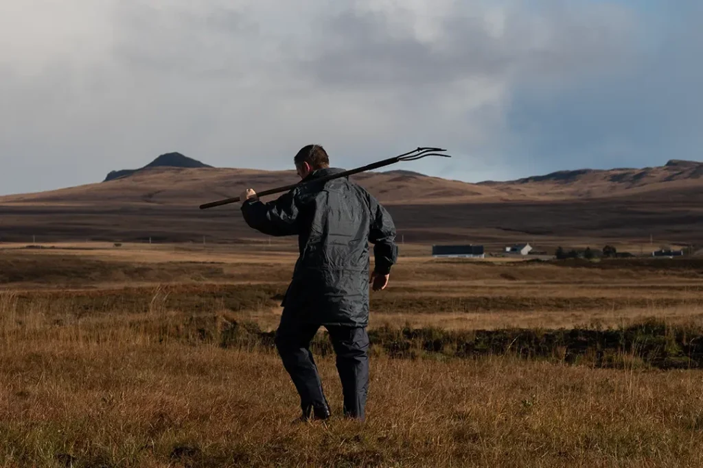 Le travail dans les tourbières — Laphroaig