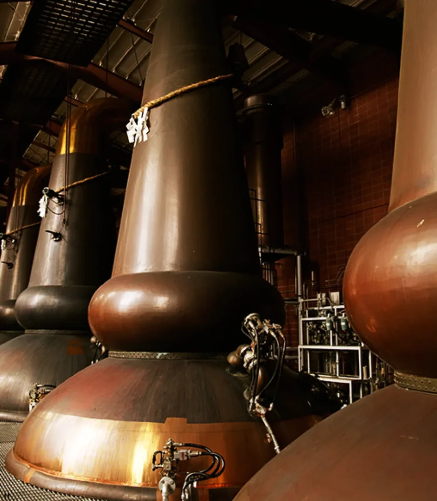 Les alambics en cuivre — Nikka