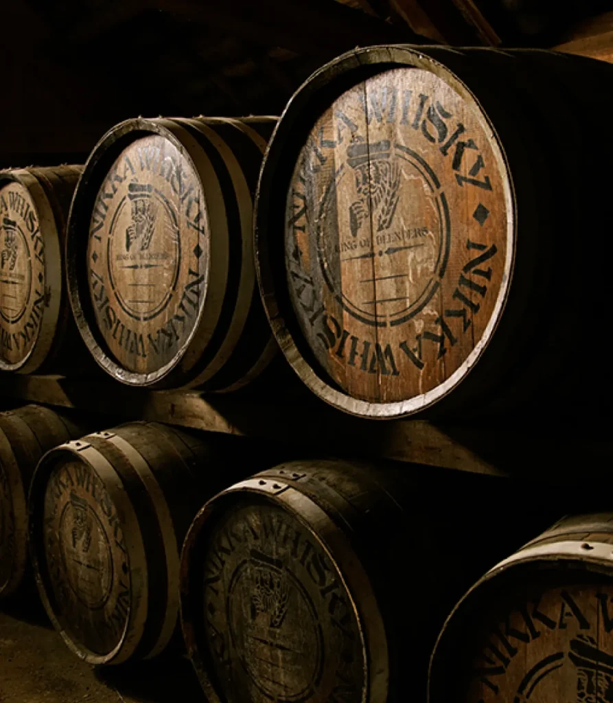 Les fûts de vieillissement — Nikka