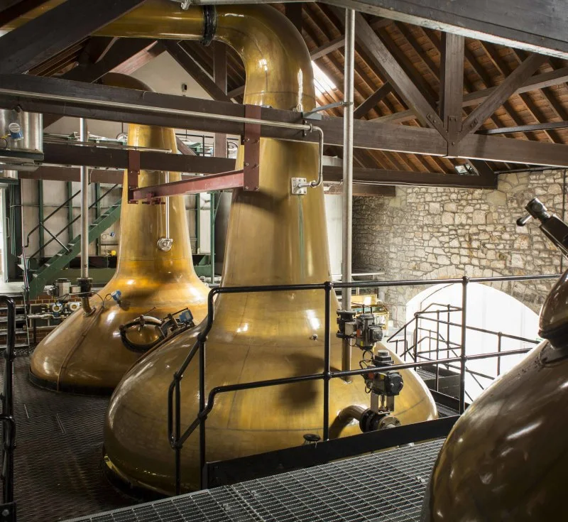 Les alambics en cuivre — Speyburn