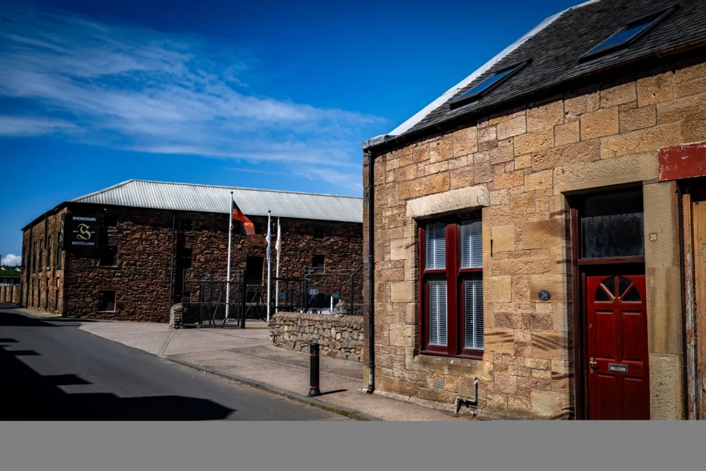 Les bâtiments de la distillerie — Springbank